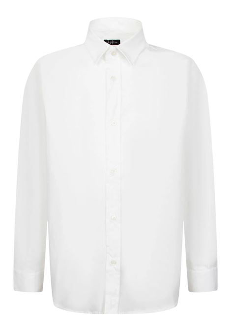 Camicia bambino bianca in cotone IL GUFO | COPCL176C0031/CEBIANCO